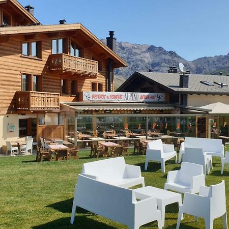 Alpino Lodge Bivio Livigno Bagian luar foto