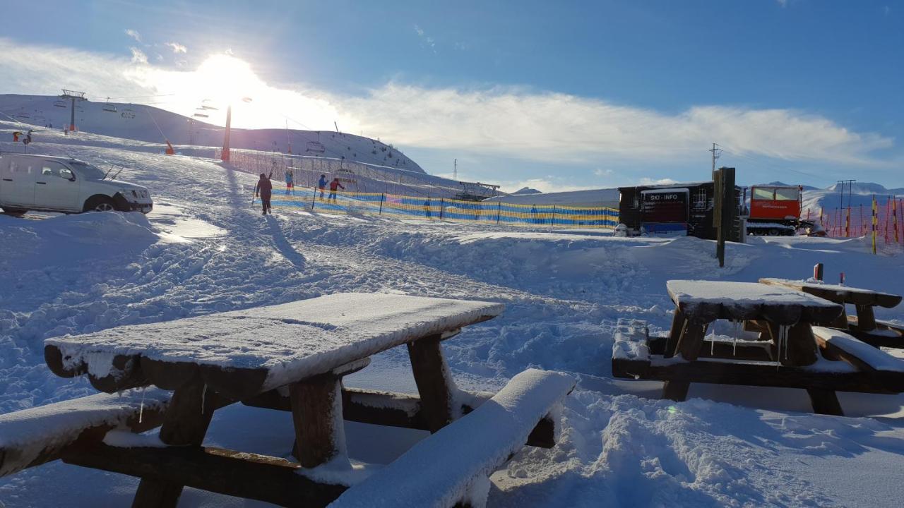 Alpino Lodge Bivio Livigno Bagian luar foto