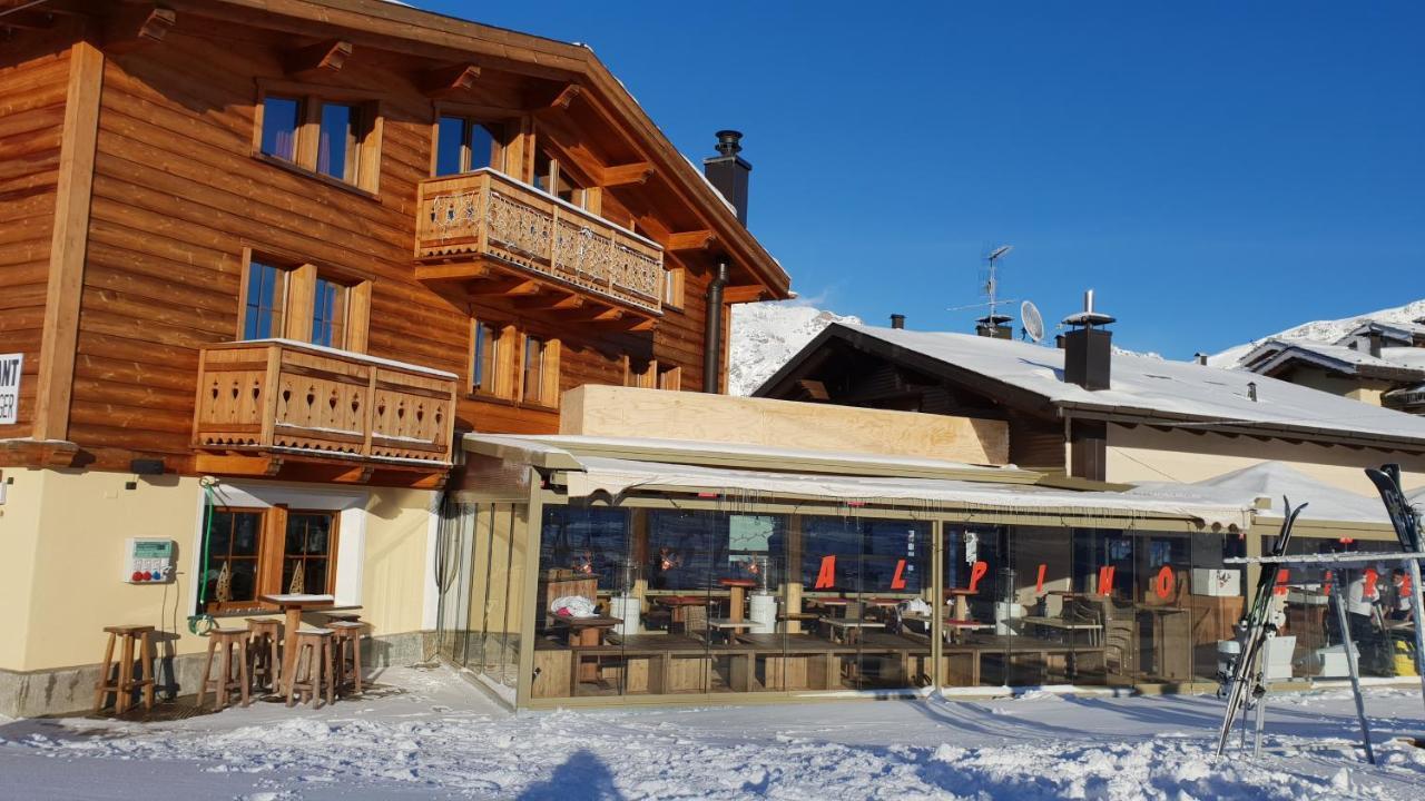 Alpino Lodge Bivio Livigno Bagian luar foto