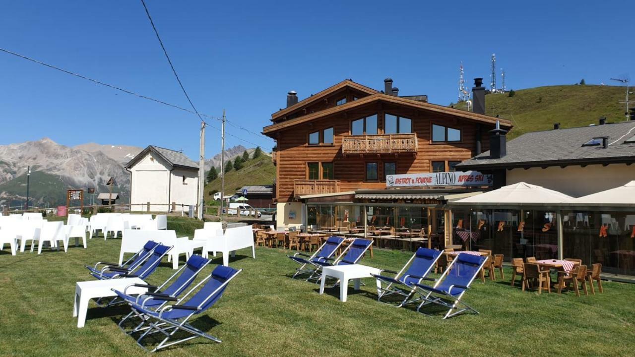 Alpino Lodge Bivio Livigno Bagian luar foto