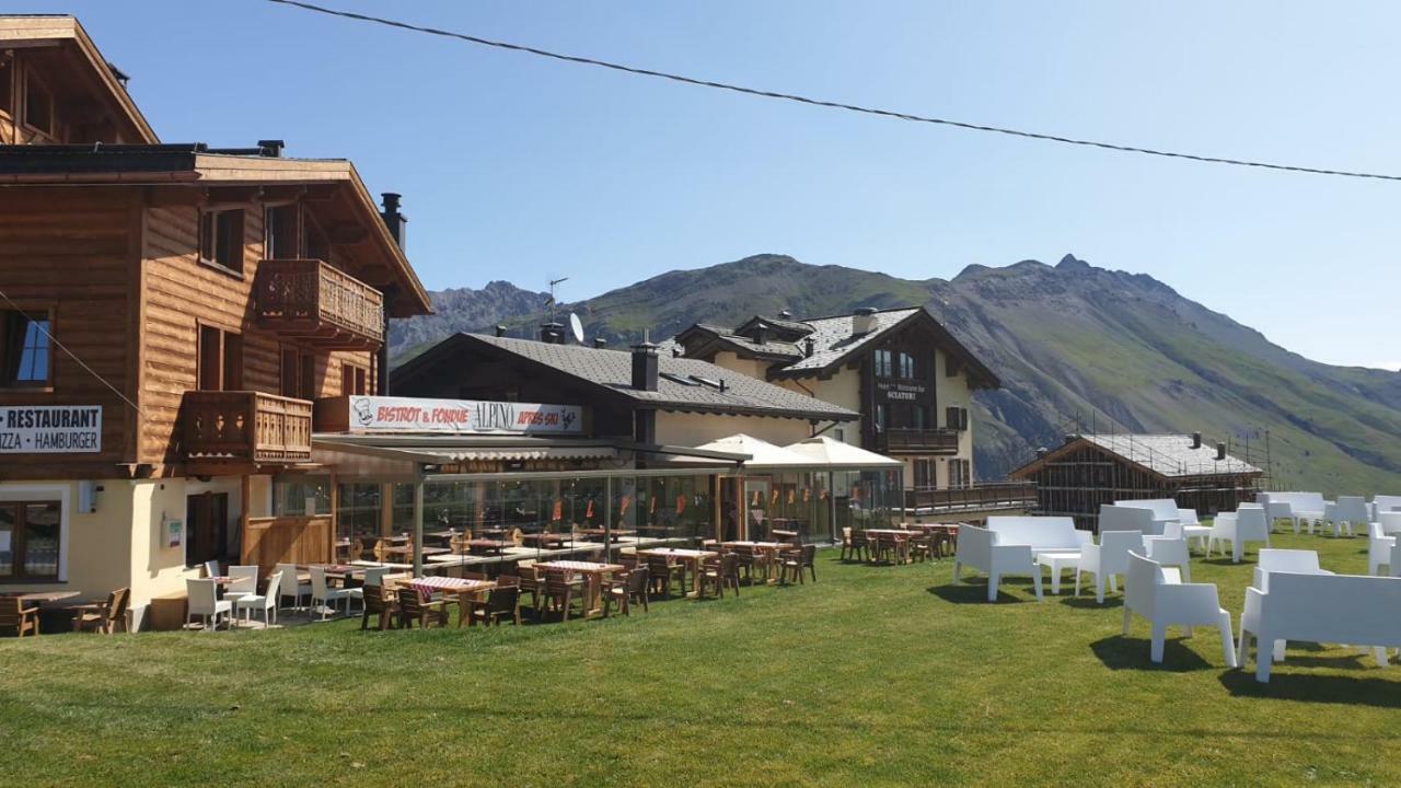 Alpino Lodge Bivio Livigno Bagian luar foto