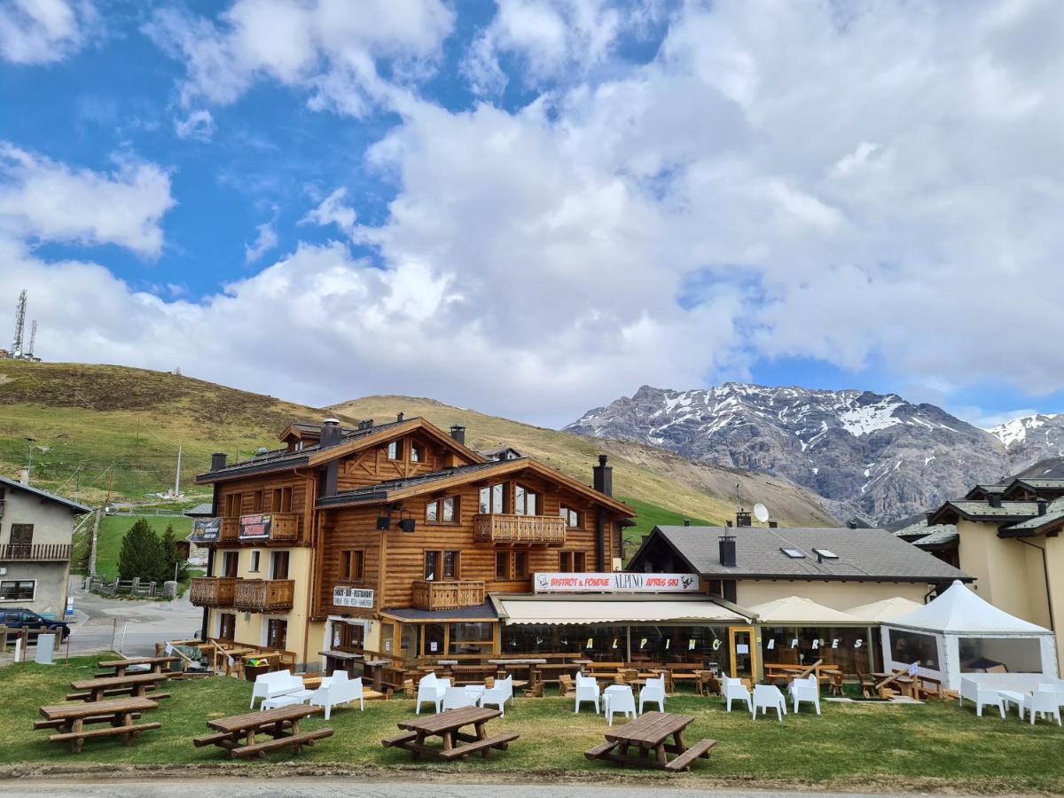 Alpino Lodge Bivio Livigno Bagian luar foto